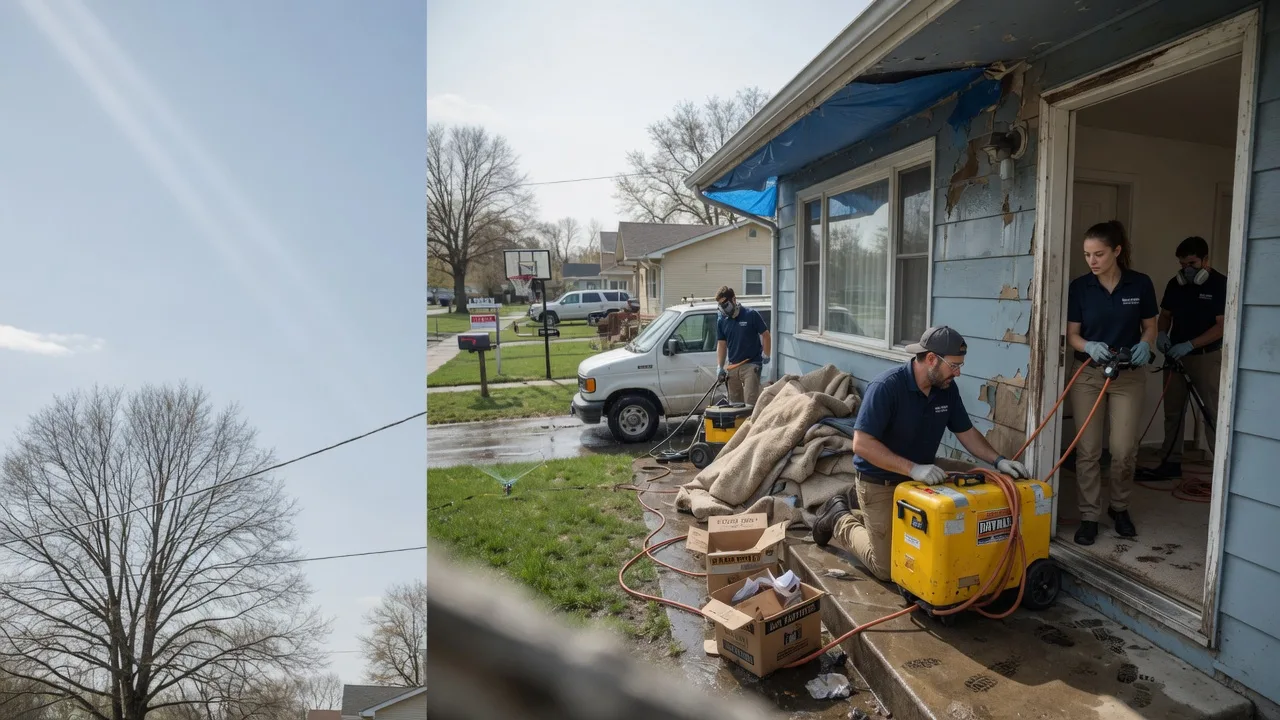 Basement Flood Cleanup in Granger, IN near me